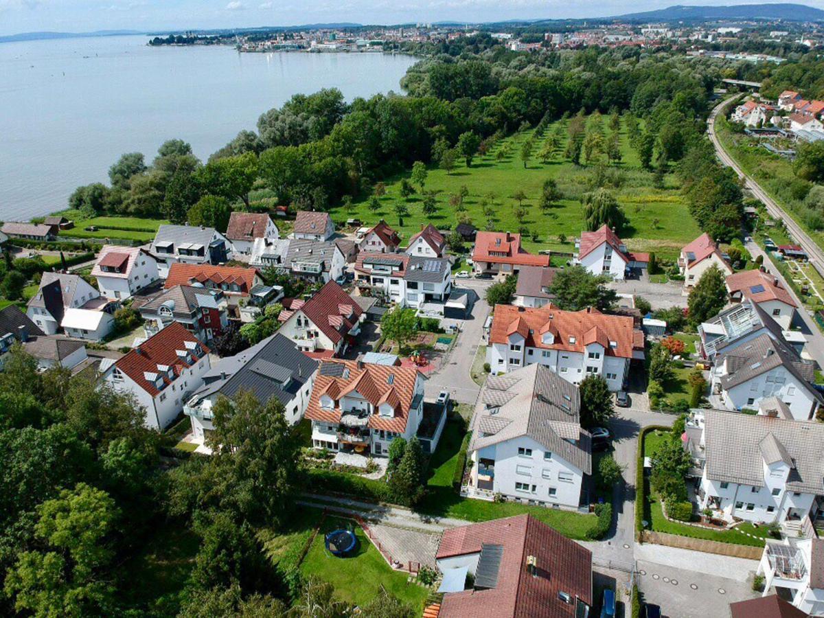 Wohlfuehl-Apartment Auenwald Im Naturschutzgebiet Mit Privatstrand Friedrichshafen Exterior photo